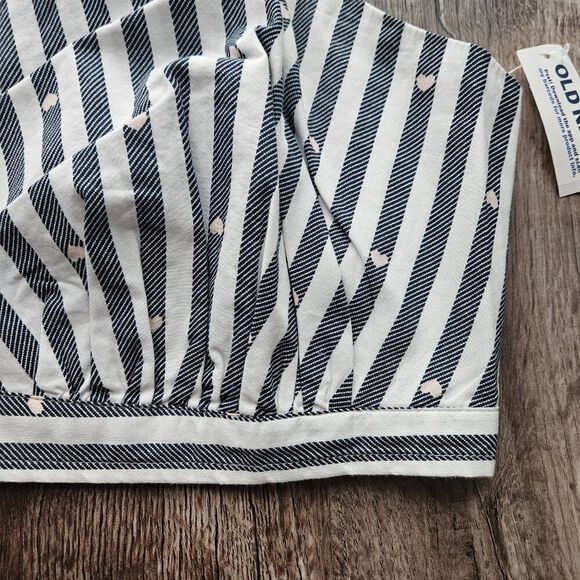 Cross-Front Poplin Bralette - Picture 4 of 4